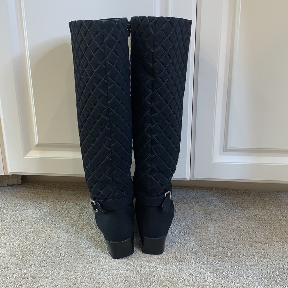 Sesto Meucci Canvas Boots Size 10M. LIKE NEW - Picture 4 of 12